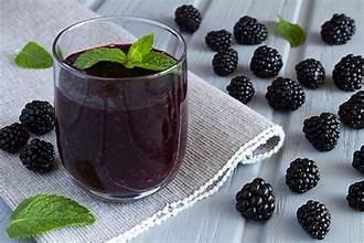 Blackberry juice